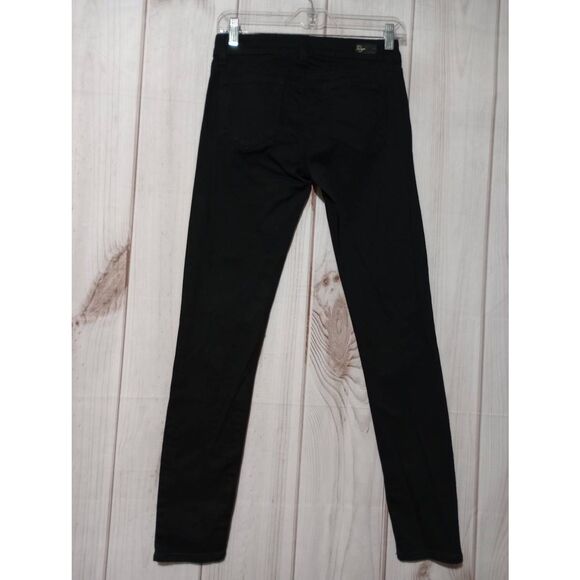 Paige Jeans Ladies 27 Verdugo‎ Legging Black Skinny - Picture 2 of 8
